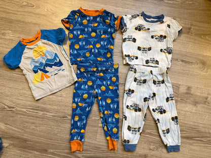 Pekkle/Kirkland cotton PJs size 2T, Kids 2T