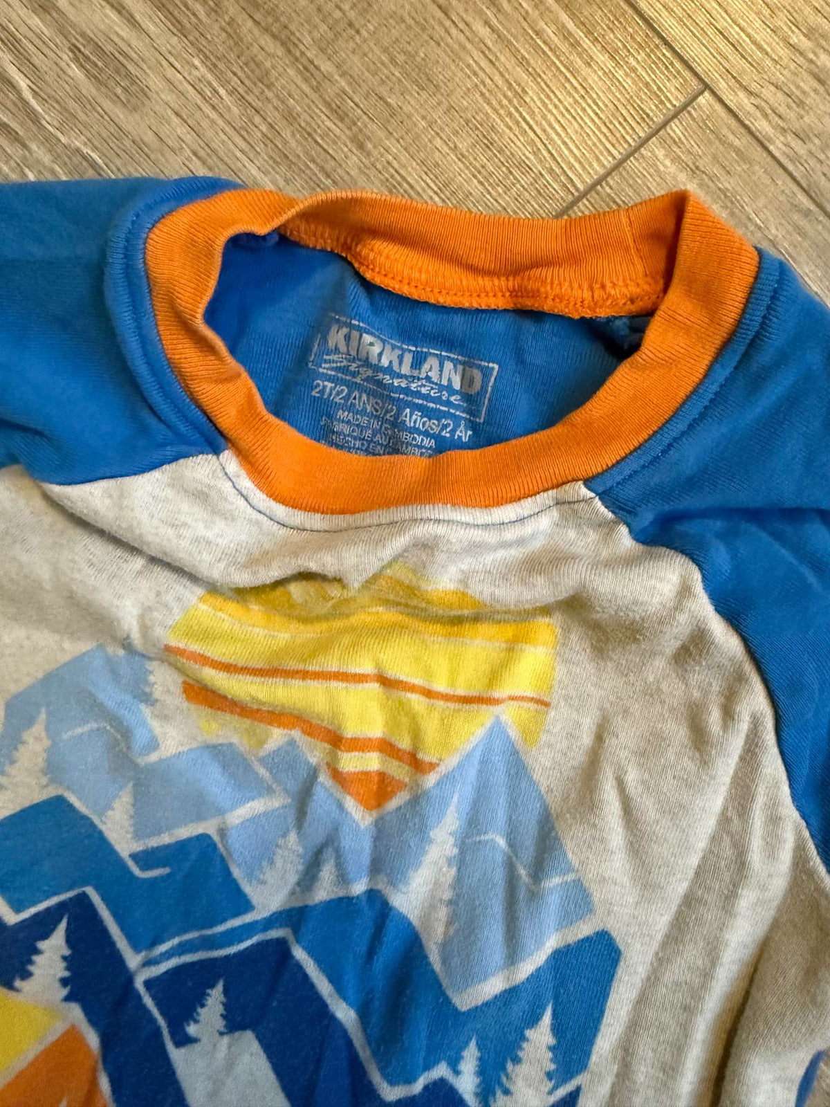 Pekkle/Kirkland cotton PJs size 2T, Kids 2T