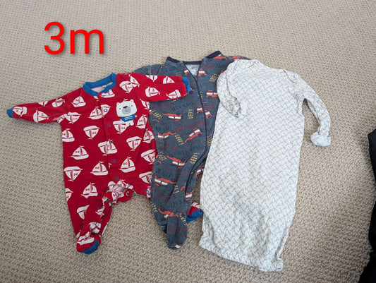 3m sailboat, car, sack sleepers, Kids 3 Month (0-3M)