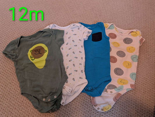 12m Avocado onsie bundle, Kids 12 Month (9-12M)