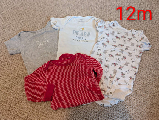 12m smile onsie bundle, Kids 12 Month (9-12M)