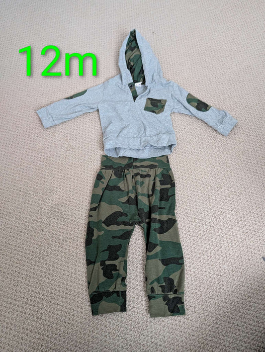 12m Camo set, Kids 12 Month (9-12M)