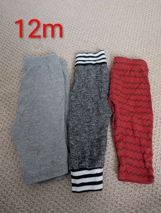 12m pants with stripes, Kids 12 Month (9-12M)