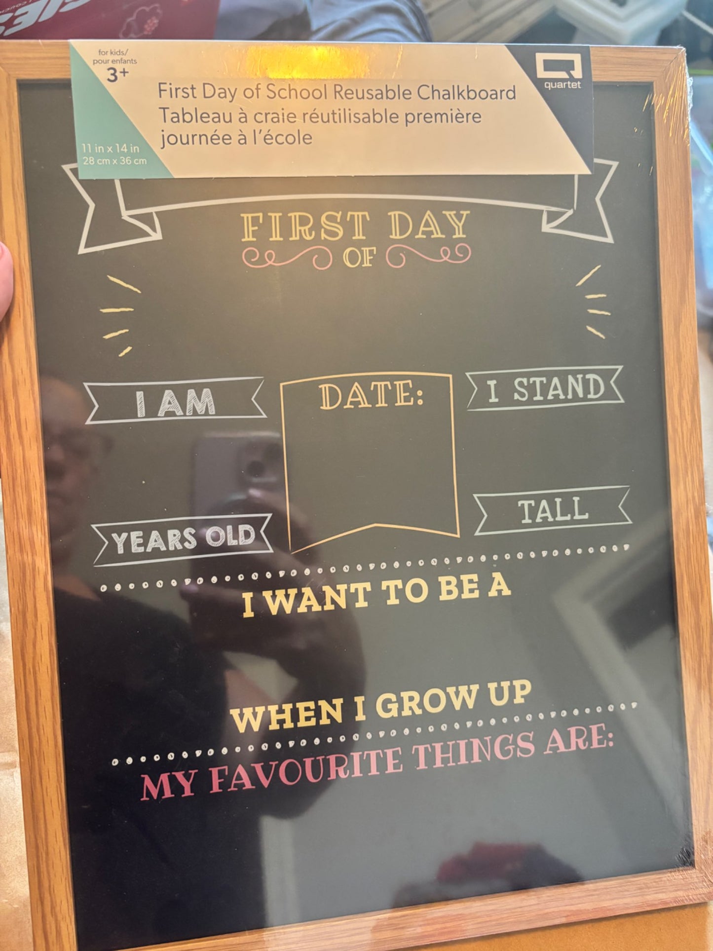 School chalkboard