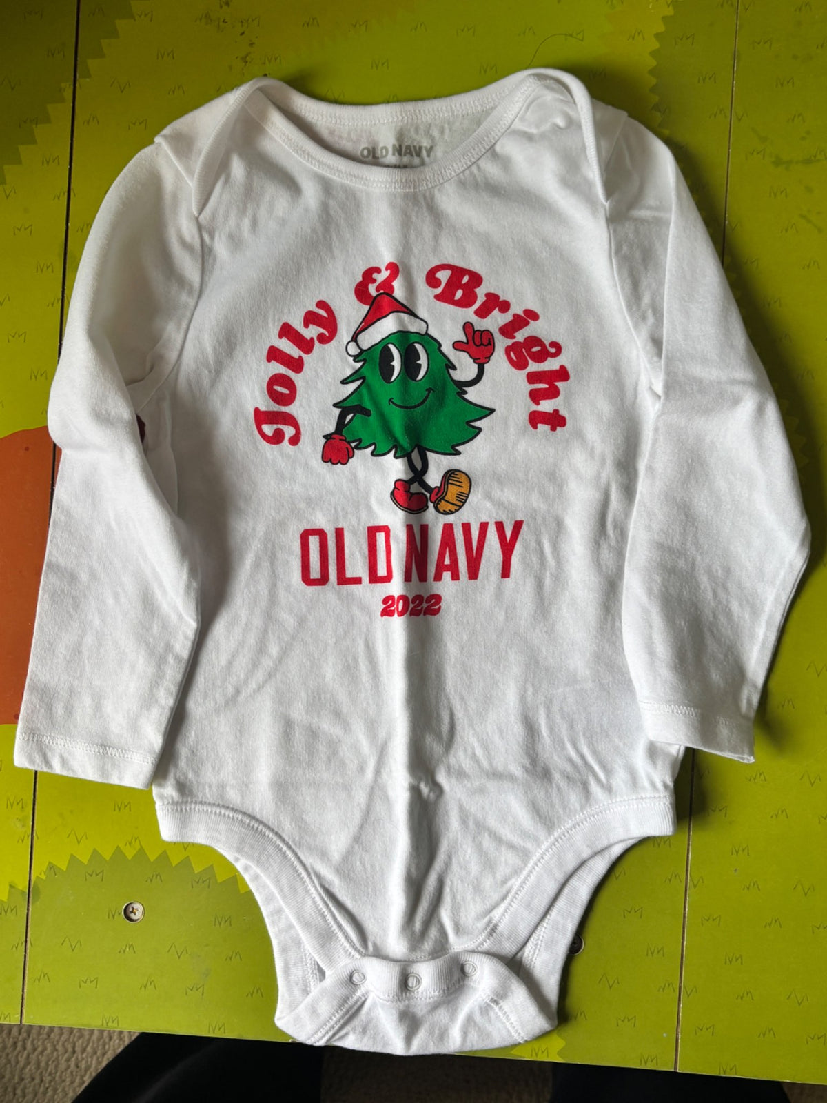 Jolly onesie undershirt, Kids 24 Month (18-24M)