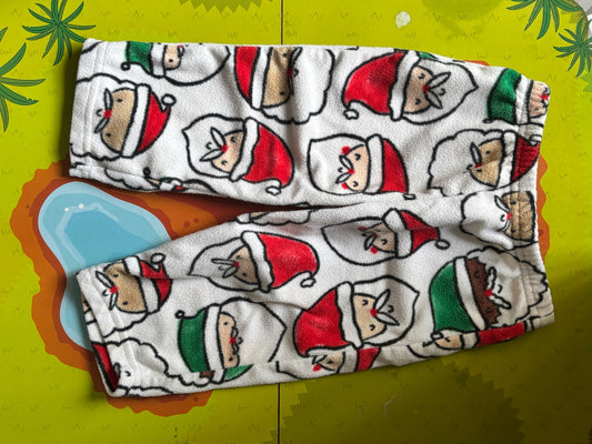 Fleece Santa pants, Kids 9 Month (6-9M)