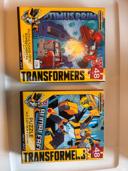 Transformers puzzle set