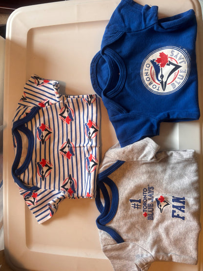 Blue Jays onesies , Kids 6 Month (3-6M)