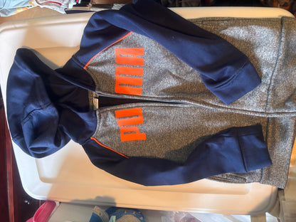 Puma zip up hoody, Kids 4/4T
