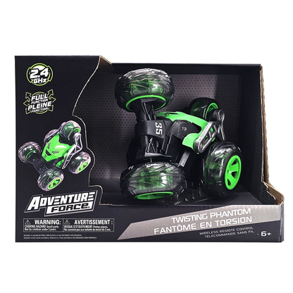 Twisting remote control car