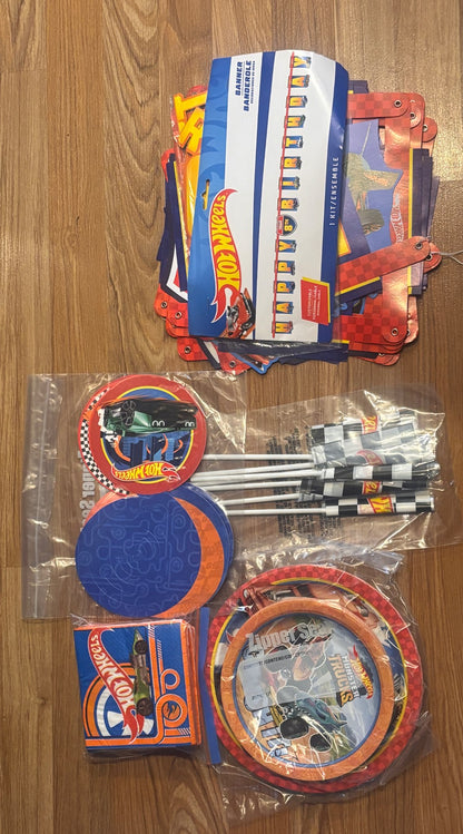 Hot Wheels birthday supplies