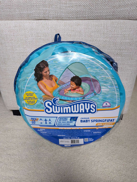 Baby Springfloat with sun canopy