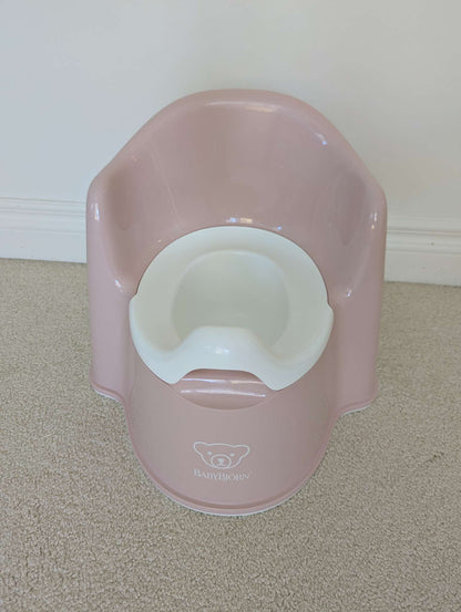 Baby Bjorn pink potty