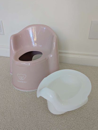 Baby Bjorn pink potty