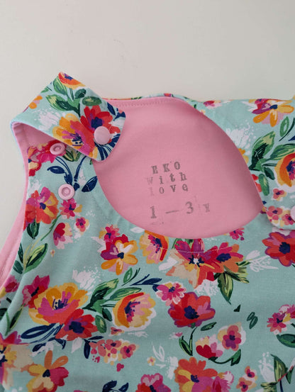 Eko With Love grow-with-me romper, Kids 2T