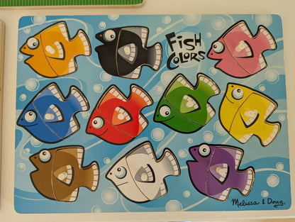 Bundle of 3 Melissa & Doug puzzles