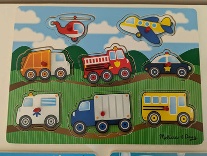 Bundle of 3 Melissa & Doug puzzles