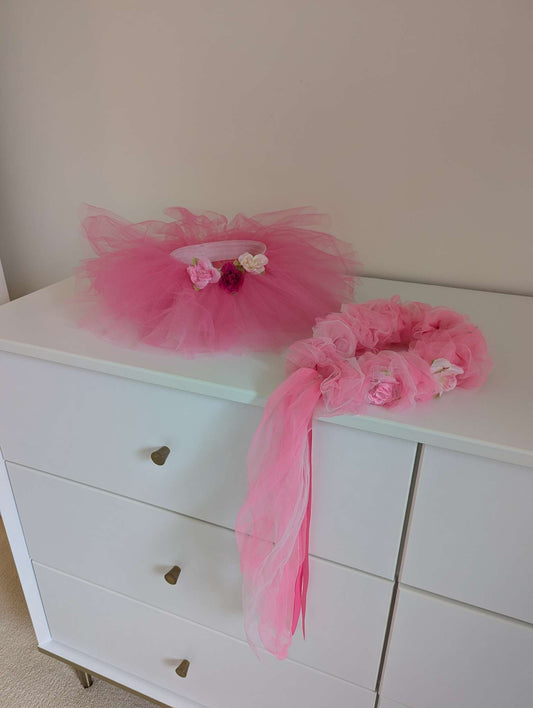 Great Pretenders tutu and flower crown, Kids 18 Month (12-18M)