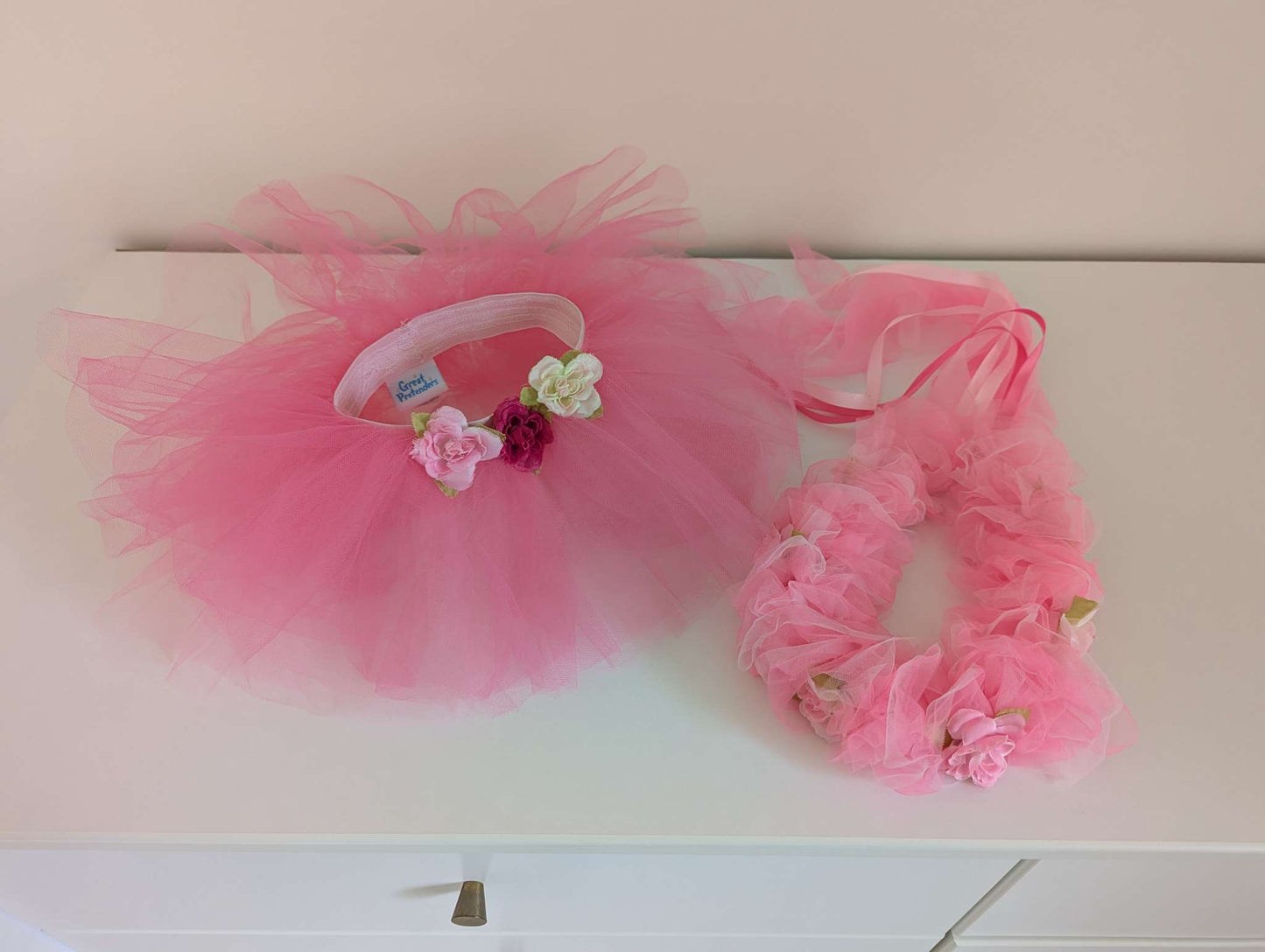 Great Pretenders tutu and flower crown, Kids 18 Month (12-18M)