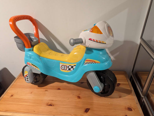 Ride On Motorcycle Vtech 3in1
