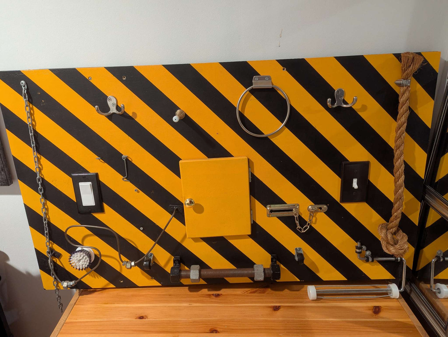 Construction Style Busy Board
