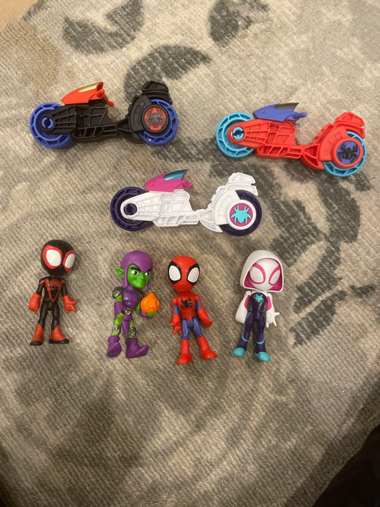 Spidey & Amazing Friend Motorcyle set
