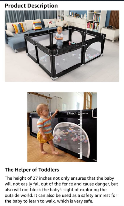 71" x 59" Extra Large Play Yard