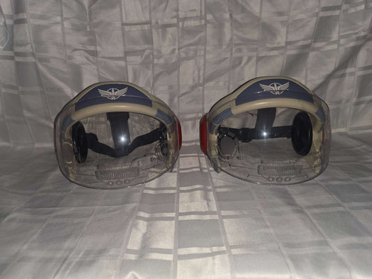 2 Buzz light year helmets