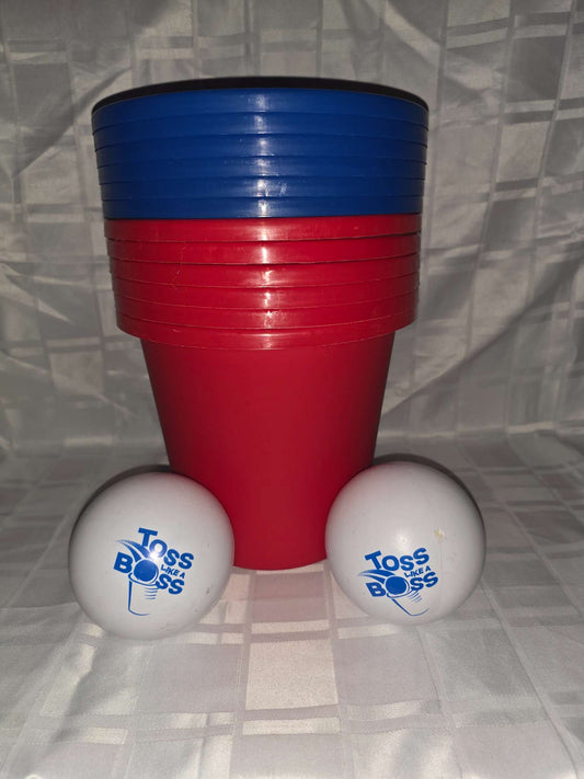 Toss like a boss ball game