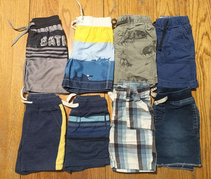 Boys Shorts + Swim Trunks - size 2T - 8pc bundle!, Kids 2T