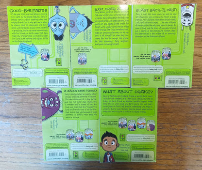 Galaxy Zach Junior Novel Set #1-5