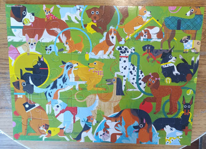 Crocodile Creek Playful Pups 36pc Floor Puzzle