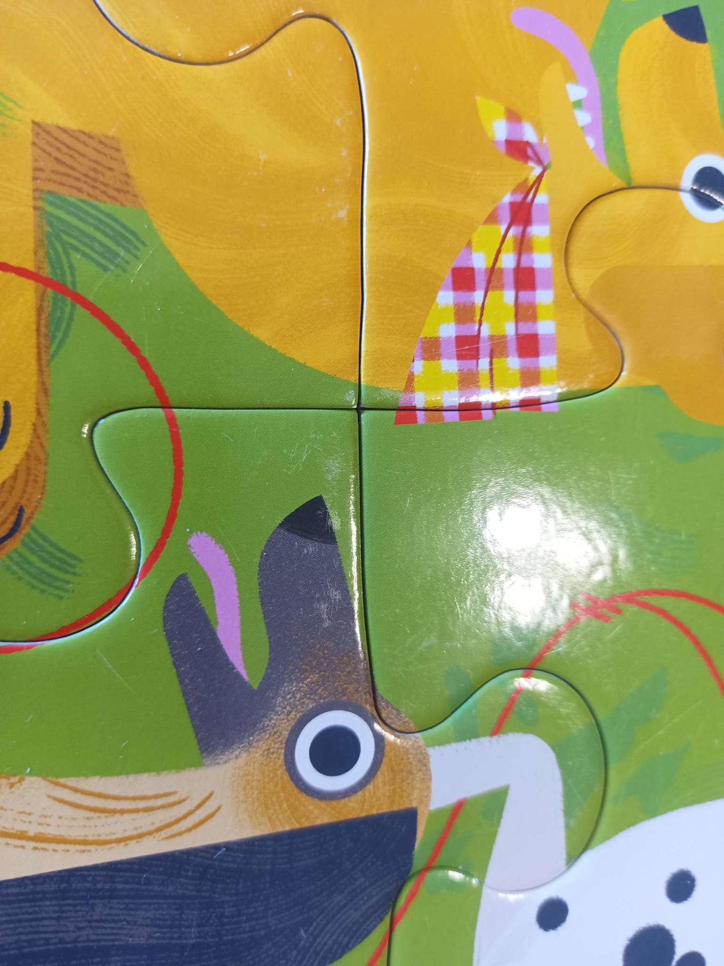 Crocodile Creek Playful Pups 36pc Floor Puzzle