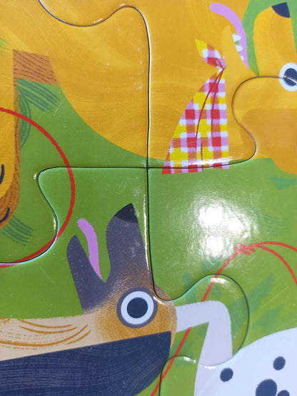 Crocodile Creek Playful Pups 36pc Floor Puzzle