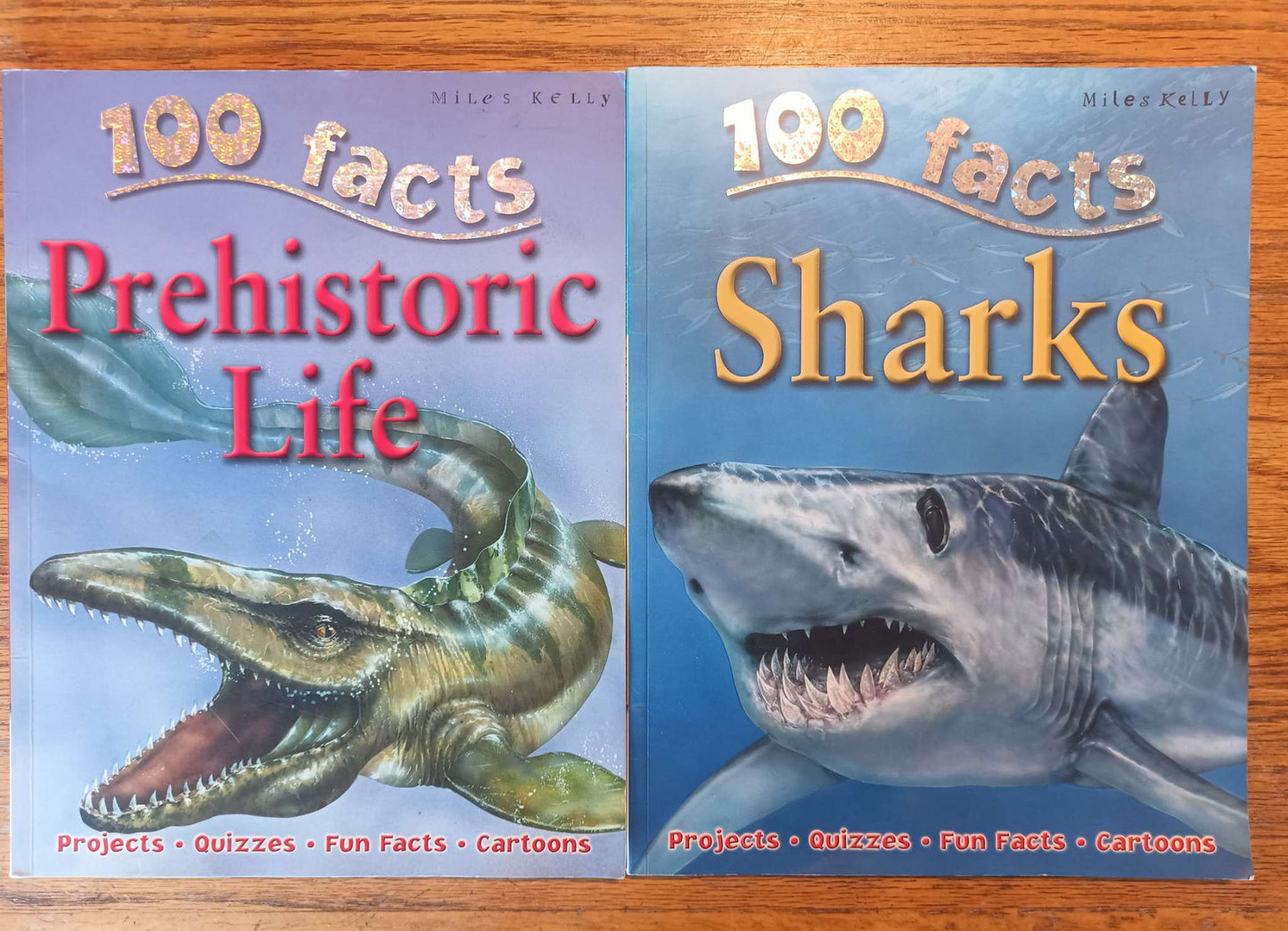 100 Facts Prehistoric Life + Sharks