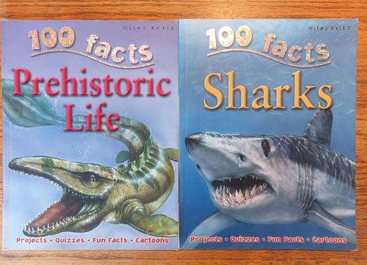 100 Facts Prehistoric Life + Sharks