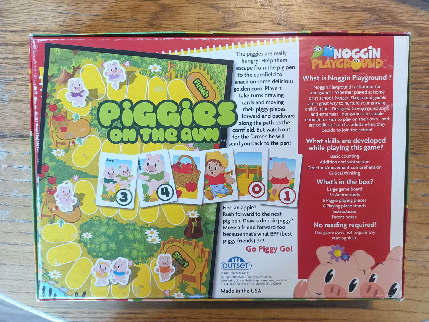 Piggies on the Run Board Game