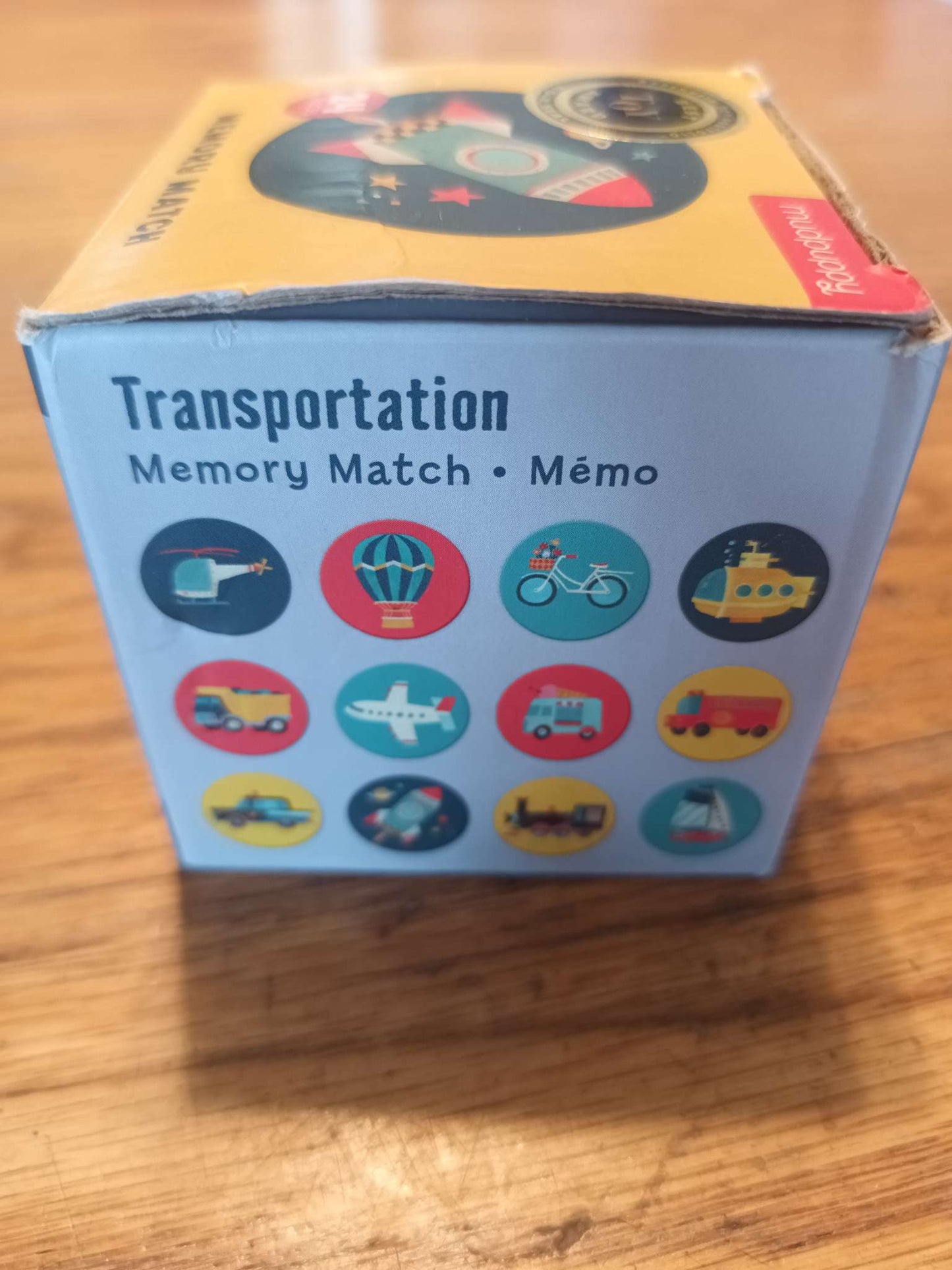Mud Puppy Memory Match Game - Vehicles