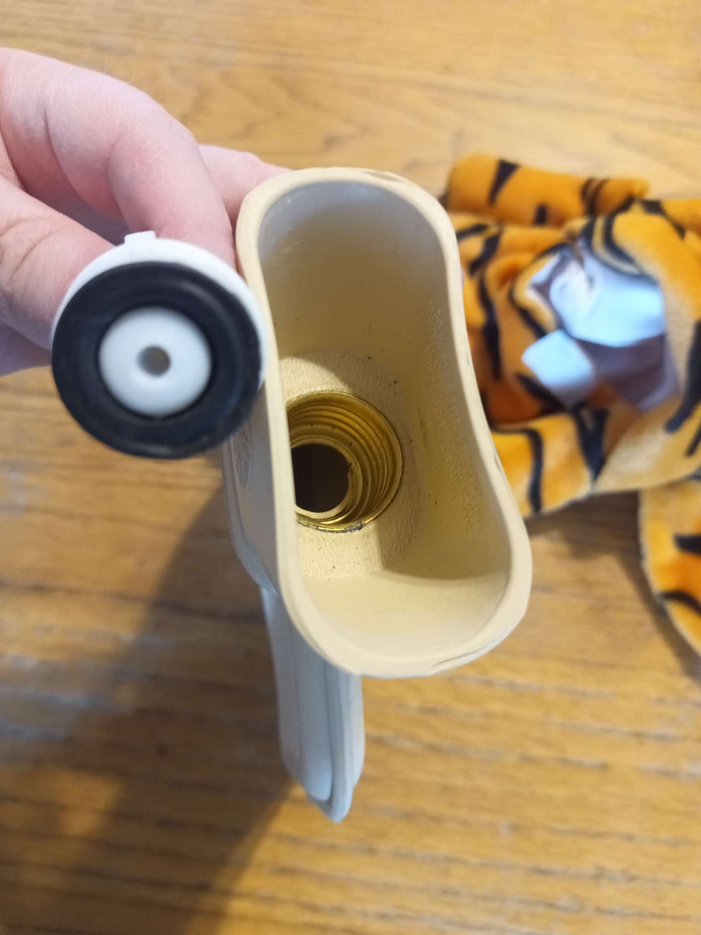Hot Water Bottle with Tiger Cover