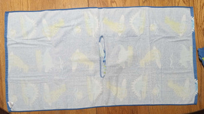 Wonder Co Surfing Dinosaurs Hooded Towels - Toddler Size