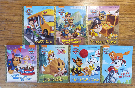 Paw Patrol Little Golden Books
