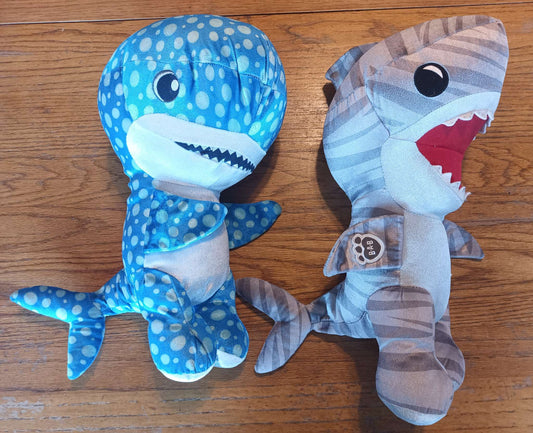 BuildaBear - Shark Week - Tiger Shark & Whale Shark