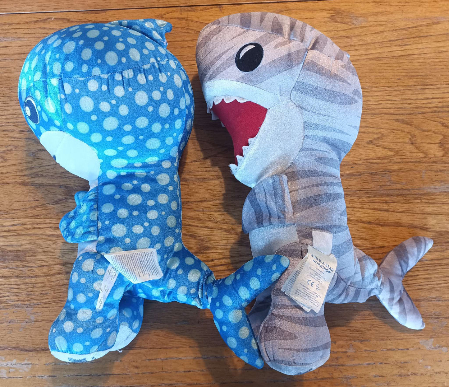 BuildaBear - Shark Week - Tiger Shark & Whale Shark