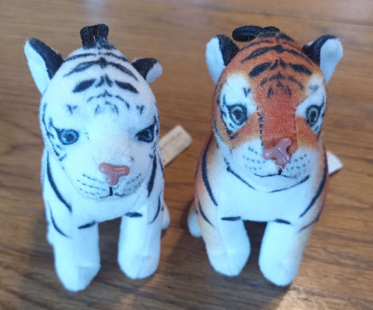 Wild Republic White and Orange Tigers