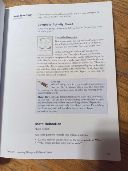 All About Math Level 1 - Curriculum Preschool/Kindergarten