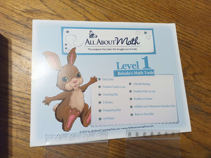 All About Math Level 1 - Curriculum Preschool/Kindergarten MSRP:$173