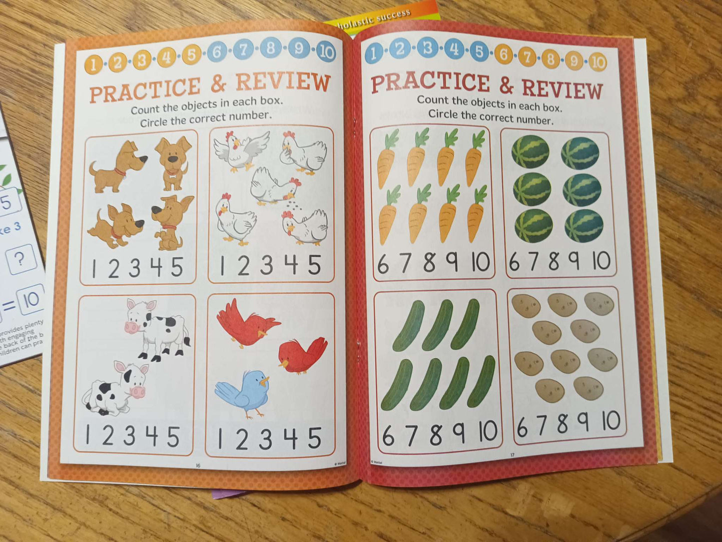 Numbers Work Books - Preschool/Kindergarten + intro multiplication