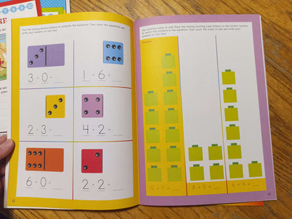 Numbers Work Books - Preschool/Kindergarten + intro multiplication