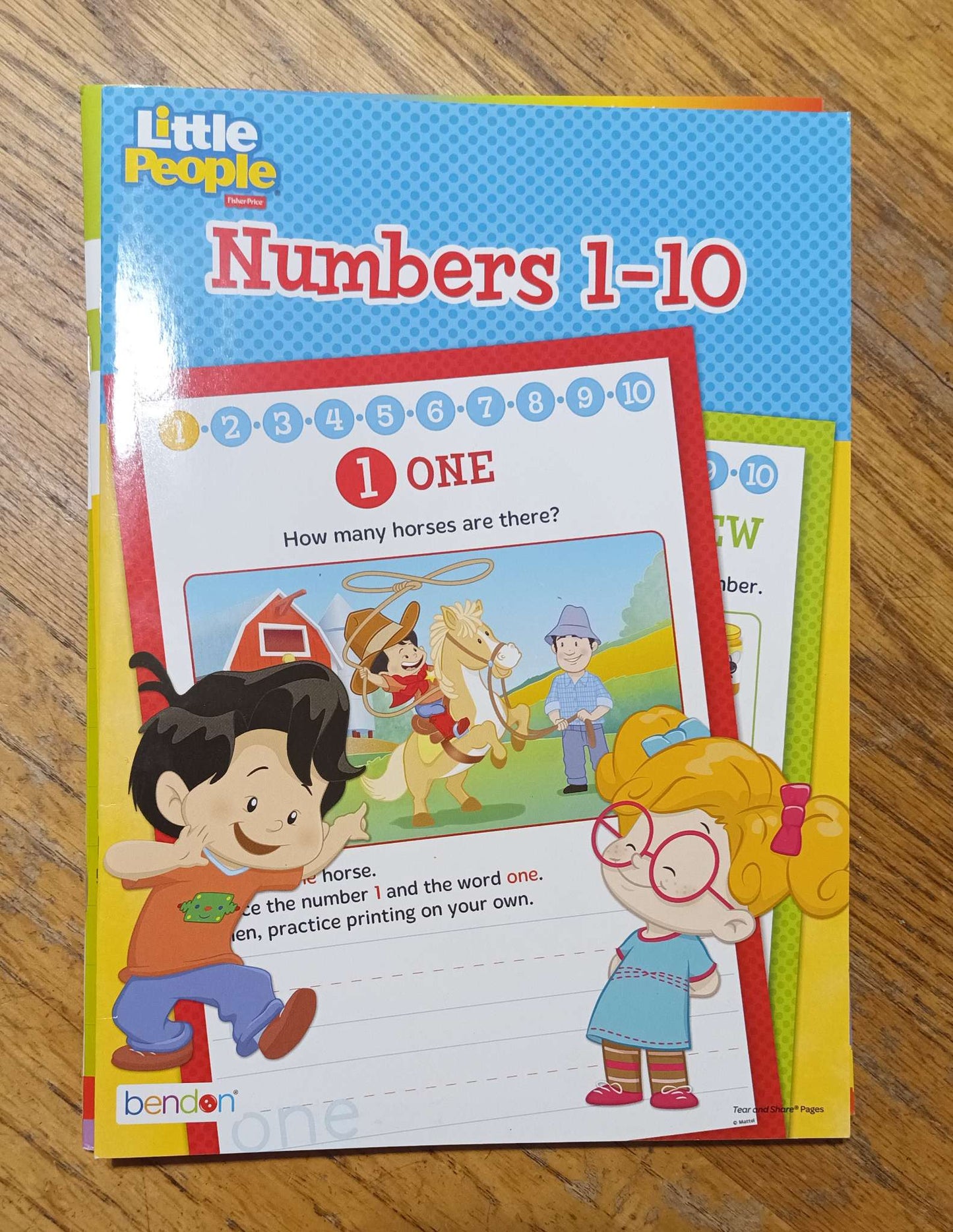 Numbers Work Books - Preschool/Kindergarten + intro multiplication