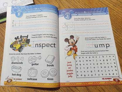 Writing Work Books - Preschool/Kindergarten